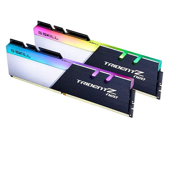 Open Box Unused G.SKILL Trident Z Neo 32GB (2 16GB) DDR4 3600MHz CL18-22-22-42 1.35V Desktop Memory RAM F4-3600C18D-32GTZN