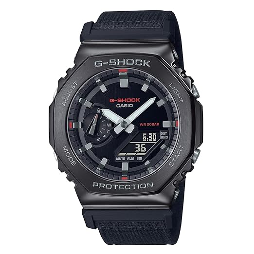 Casio G-Shock Analog-Digital Black Dial Men Watch G1373 GM-2100CB-1ADR