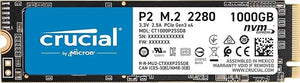 Open Box Unused Crucial P2 1TB 3D NAND NVMe PCIe M.2 SSD Up to 2400MB/s CT1000P2SSD8