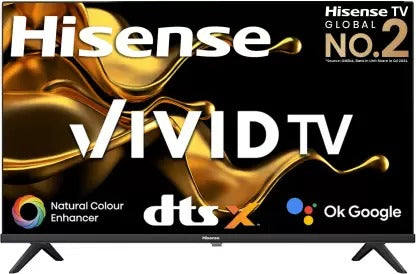 Open Box Unused Hisense A4G Series 80 cm (32 inch) HD Ready LED Smart Android TV with DTS Virtual X 32A4G