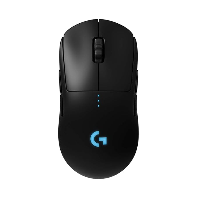 Open Box, Unused Logitech G PRO Wireless Gaming Mouse, Hero 25K Sensor, 25,600 DPI, RGB, Ultra Lightweight, 4-8 Programmable Buttons, Long Battery Life