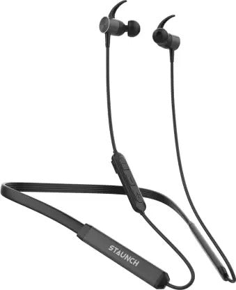 Open Box, Unused STAUNCH Flex 300 Bluetooth Headset  (Black, Grey, In the Ear)