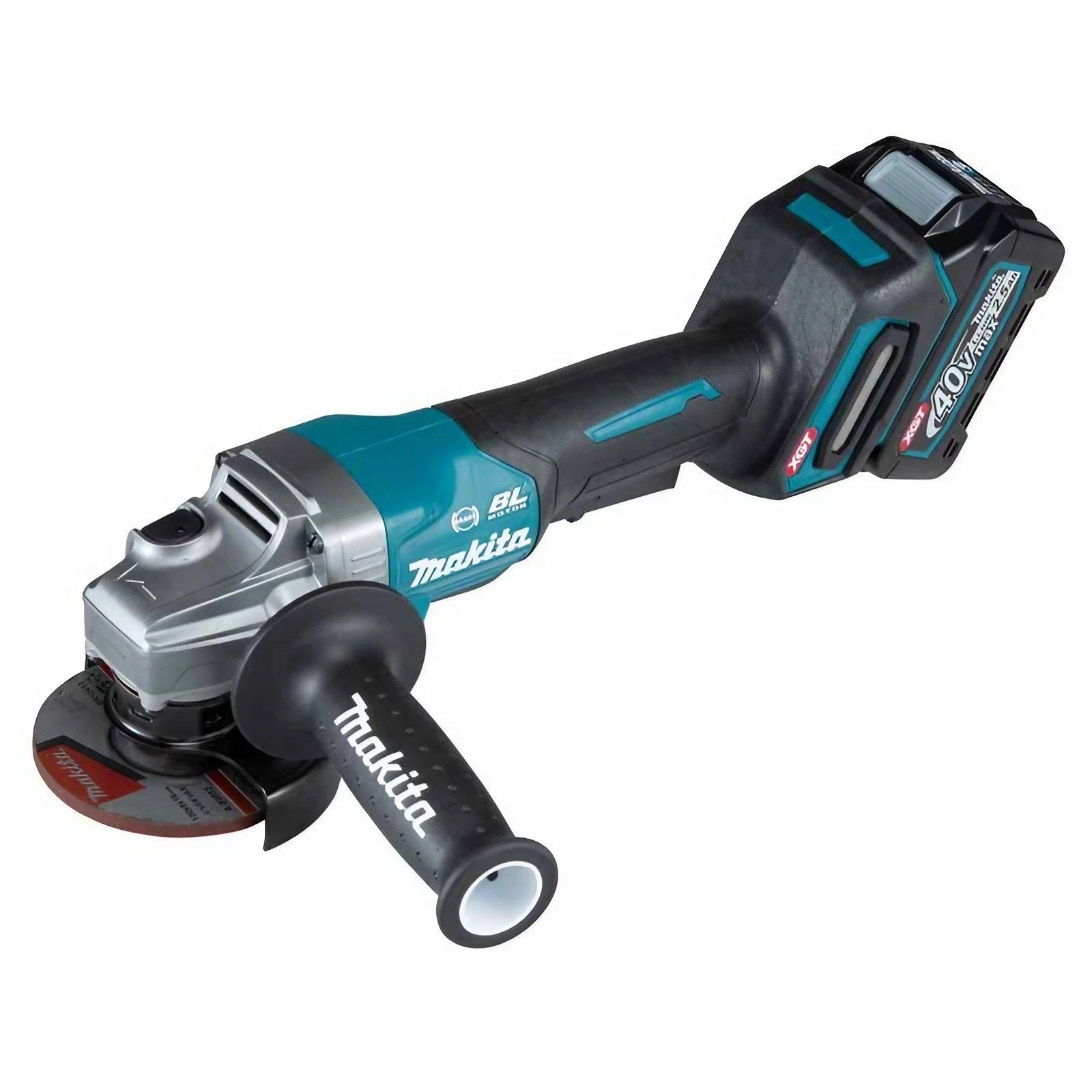 Makita GA011GM201 2300 W 100 mm Paddle Switch Electronic Brake Angle Grinder