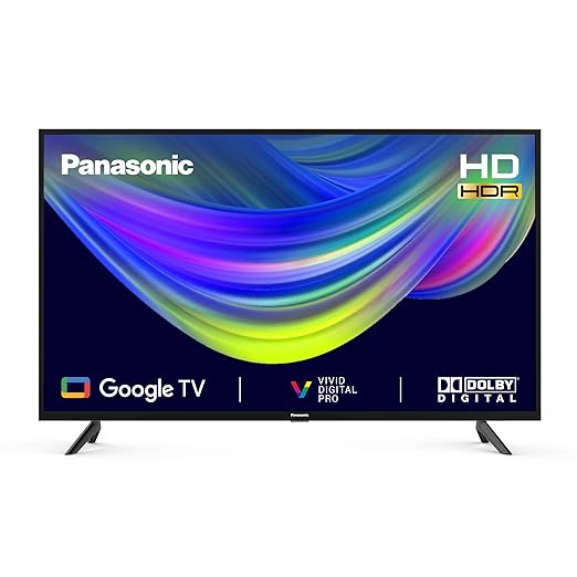 Open Box Unused Panasonic 80 cm (32 inches) HD Ready Smart LED Google TV TH32MS660DX Black