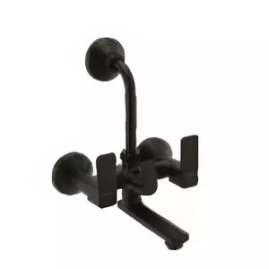 Cera Ruby Single Lever Wall Mount Bath Tub Spout with Button Matte Black F1005401MB