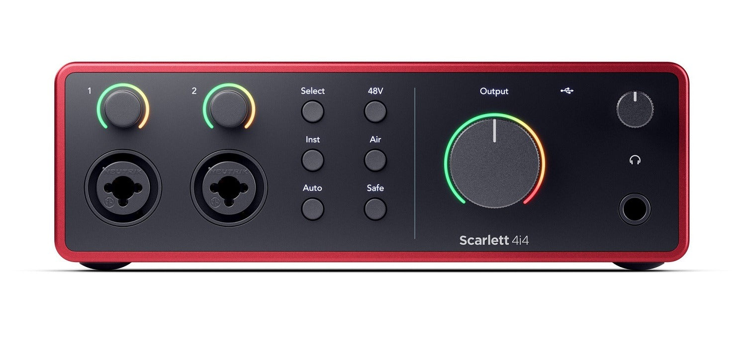 Focusrite Scarlett 4i4 4th Gen Audio Interface