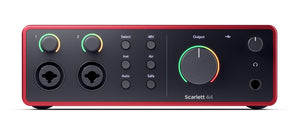 Focusrite Scarlett 4i4 4th Gen Audio Interface