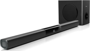 Open Box, Unused Philips HTL3140B/12 2.1 CH Bluetooth Wireless SoundBar Speaker