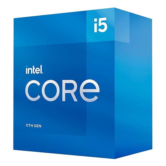 Open Box Unused Intel Core i5-11400 Desktop Processor 1, 6 Cores up to 4.4 GHz LGA1200 500 Series & Select 400 Series Chipset 65W