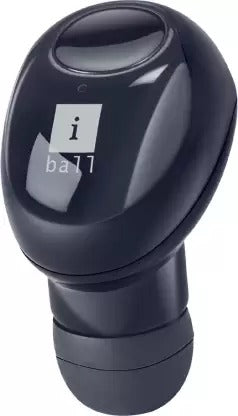 Open Box, Unused iball Nano Earwear Ring-dock B9 Bluetooth Headset Black, In the Ear