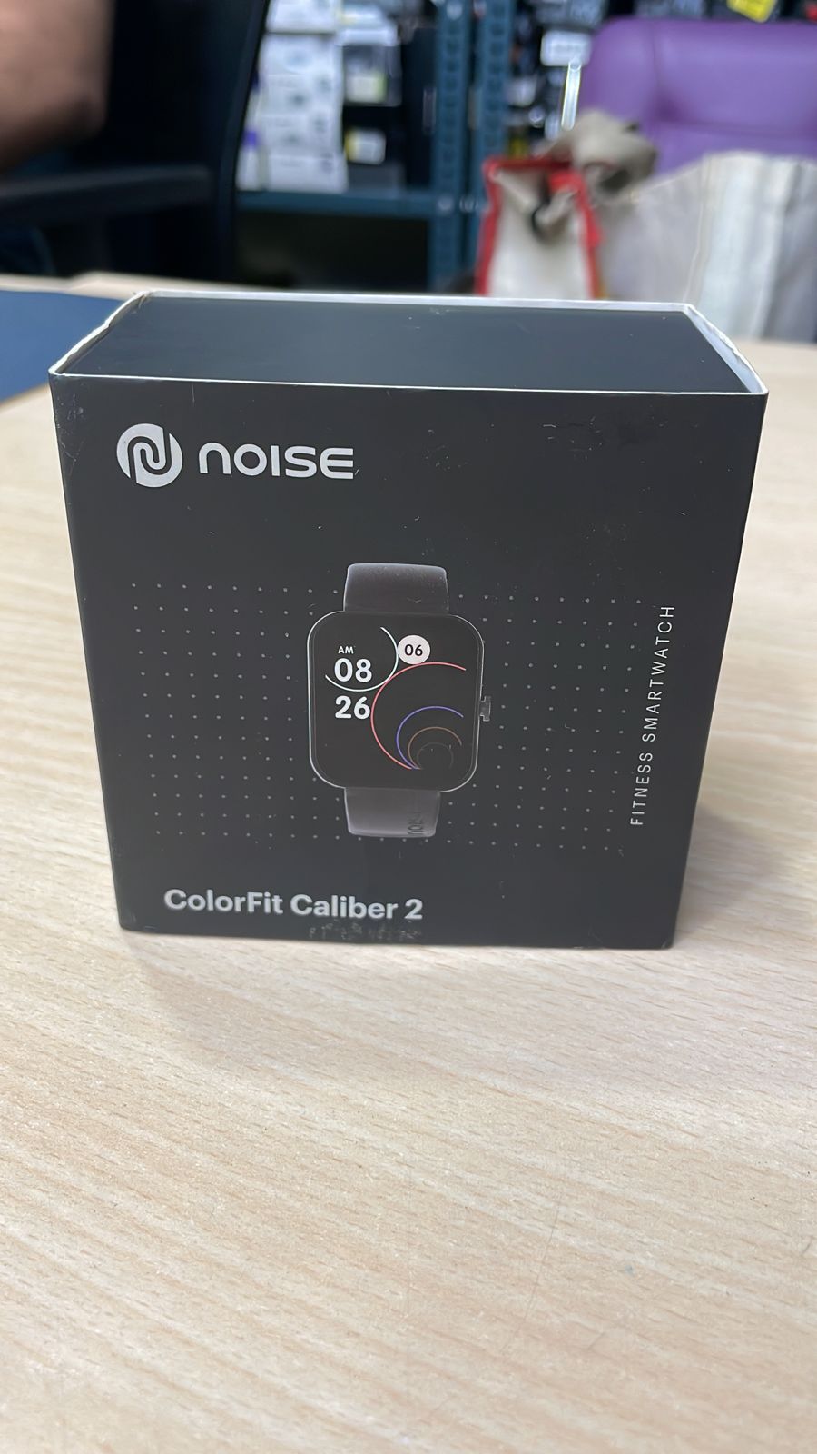 Open Box, Unused Noise ColorFit Caliber 2 with 1.83'' Display, Upto 12 Day Battery, 60 Sports Mode Smartwatch