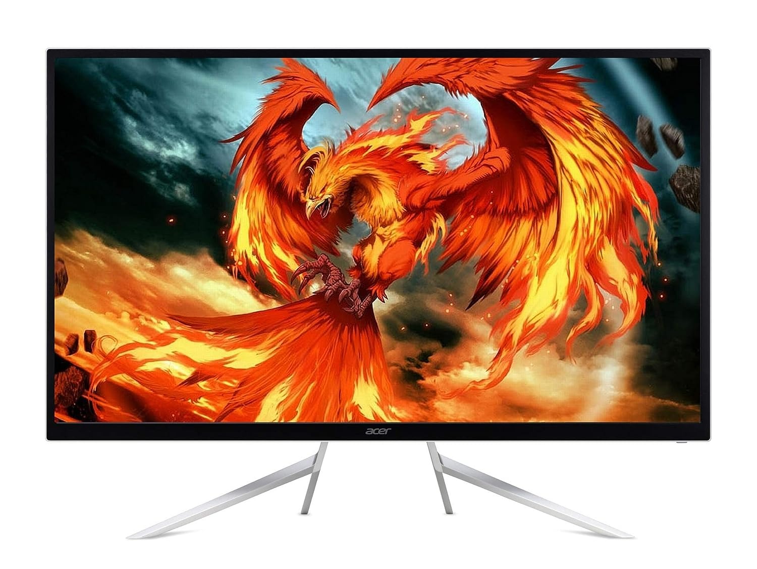 Open Box Unused Acer Et322Qk 31.5 Inch (80 cm) 4K Uhd 3840 X 2160 Pixels Backlit Led Monitor 100 Srgb I HDR 10 Ready I Acer Vision & Eye Care I Stereo Speakers Black