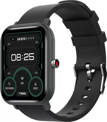 Open Box, Unused Tagg Verve Active Smartwatch Black Strap 1.70