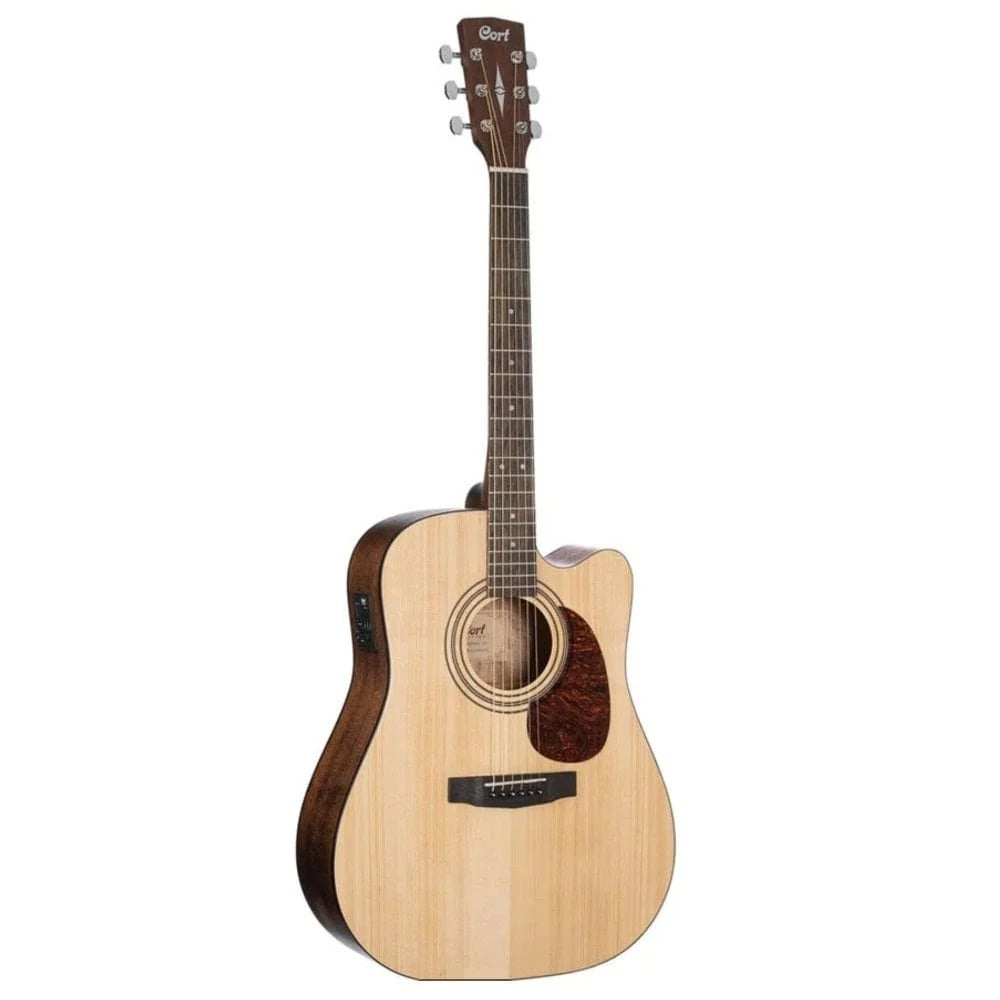 Cort EARTH60CE 6 String Acoustic Guitar Open Pore