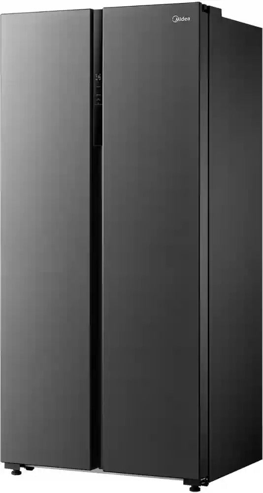 Open Box, Unused Midea 482 L Frost Free Side by Side Refrigerator Black MDRS619FGG28IND