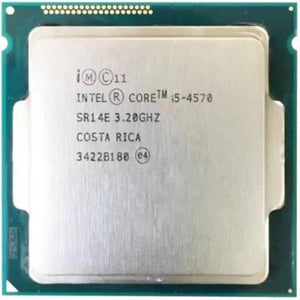 Open Box Unused Intel Core i5-4570 4TH Gen Quad-Core 6MB Cache 3.2 GHz LGA 1150 Socket 4 Cores Desktop Processor Silver