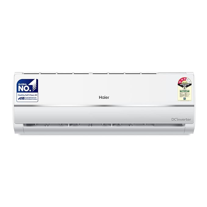 Open Box, Unused Haier 1.5 Ton 3 Star Inverter Split AC Copper, Antibacterial Filter, 2023 Model, HSU17V-TMS3BE-INV, White