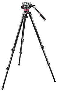 Manfrotto MVK502C-1 502 Fluid Video Head & 535 Cf Single Leg Tripod