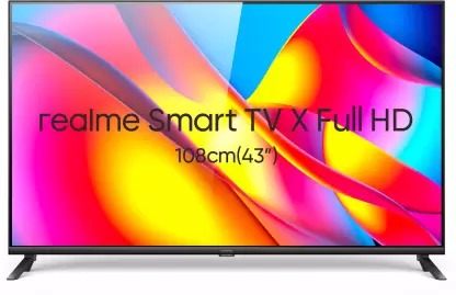 Open Box Unused Realme 108 cm (43 inch) Full HD LED Smart Android TV 2022 Edition with Android 11 RMV2108