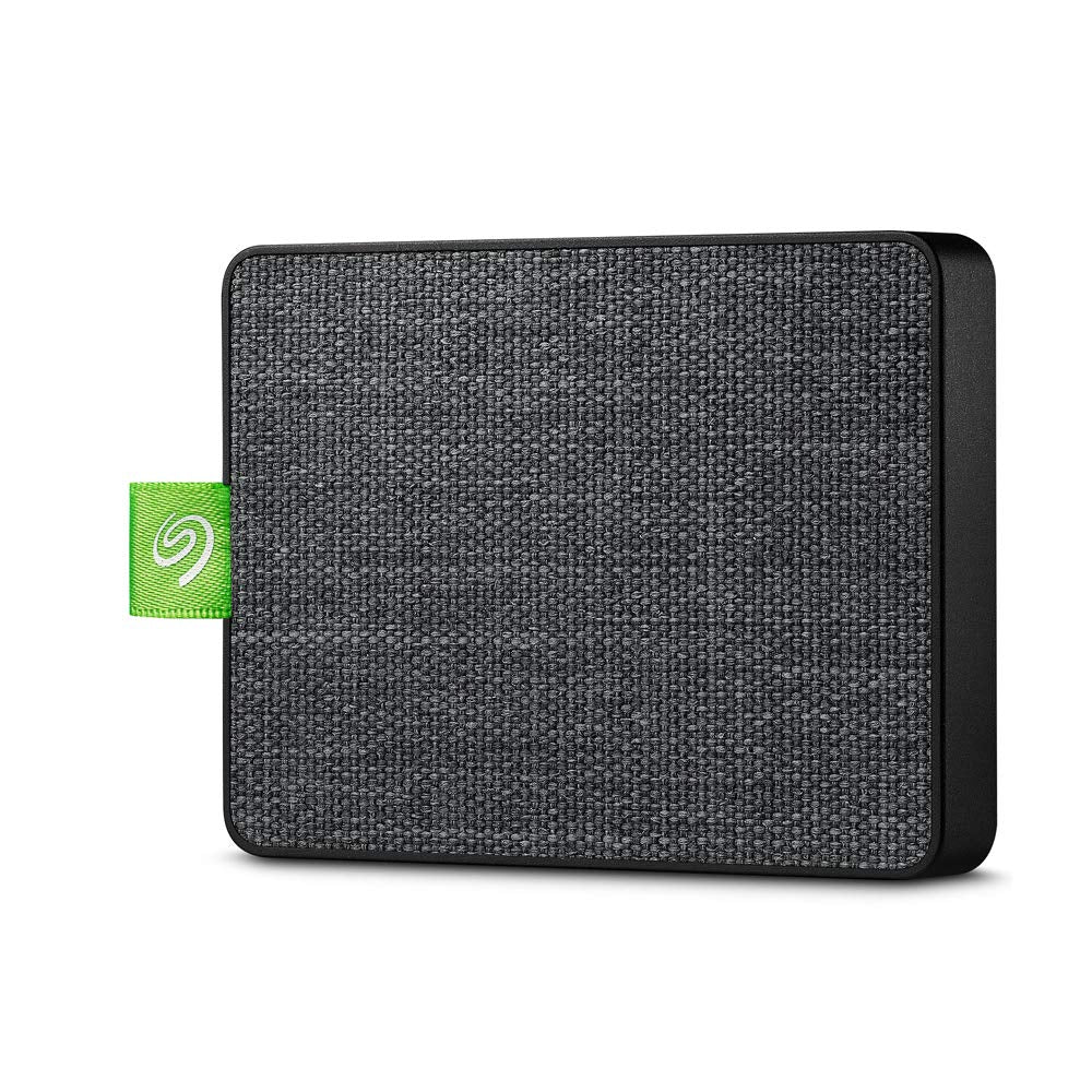 Open Box Unused Seagate Ultra Touch Portable 1TB External SSD Mobile Touch app for Android, USB-C USB 3.0, 3 yr Data Recovery Services for Windows and Mac Black STJW1000401