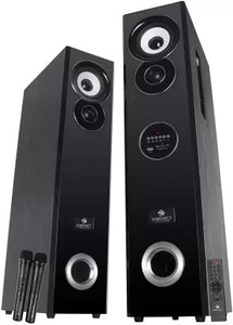 Open Box Unused Zebronics BT7800RUCFO 100 W Bluetooth Tower Speaker Black 2.0 Channel