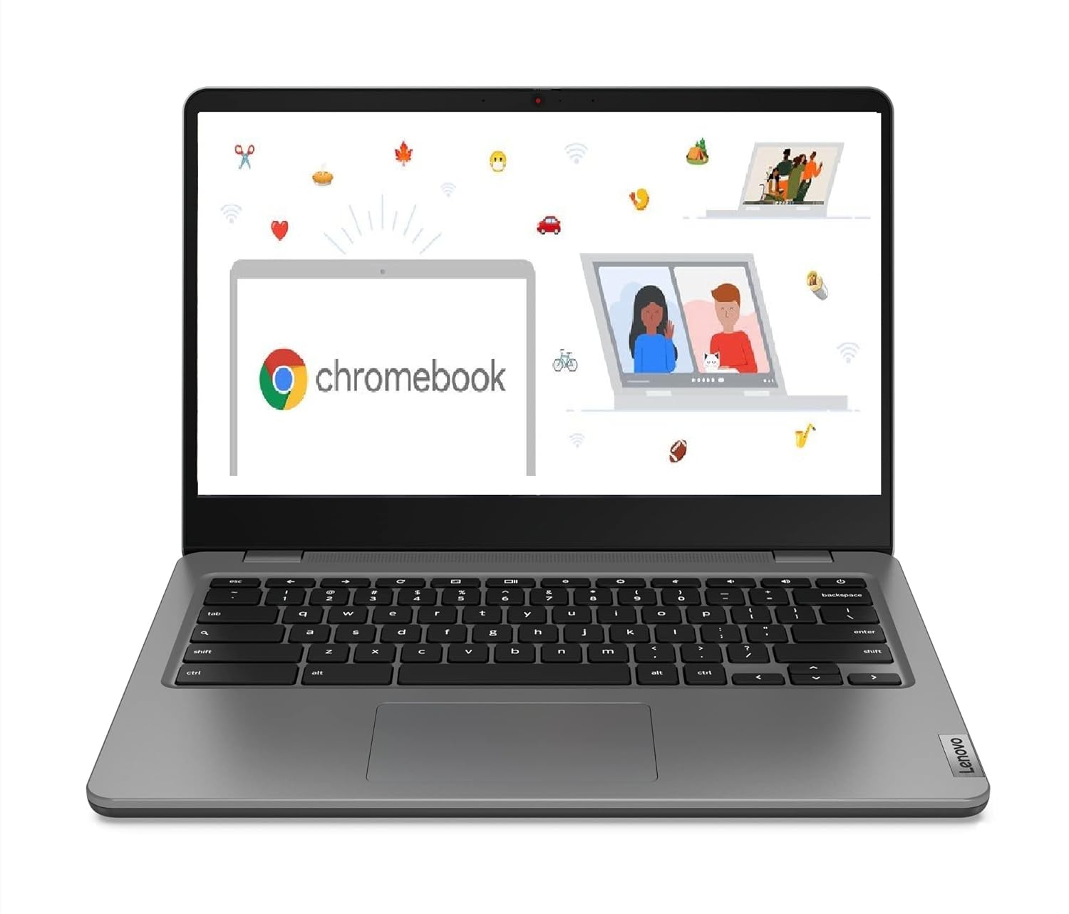 Open Box, Unused Lenovo Chromebook 14e 14.0" FHD TouchScreen Business Laptop AMD A6-9220C Processor/8GB DDR4 RAM/32GB Storage eMMC/AMD Radeon R5 Graphics/Chrome OS/Up to 10 Hours Battery Life/Mineral Grey 81MH0037HA