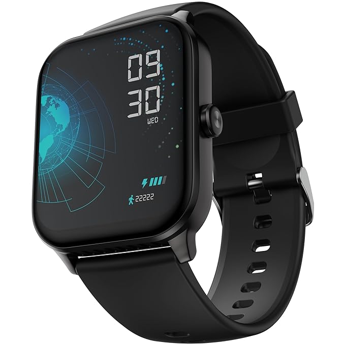 Open Box, Unused beatXP Marv 1.85” (4.5 cm) HD Display Smart Watch with Bluetooth Calling, AI Voice Assistance, Heart Rate, spo2, Sleep Monitoring, 100+ Sports Modes, IP68 Water Resistance