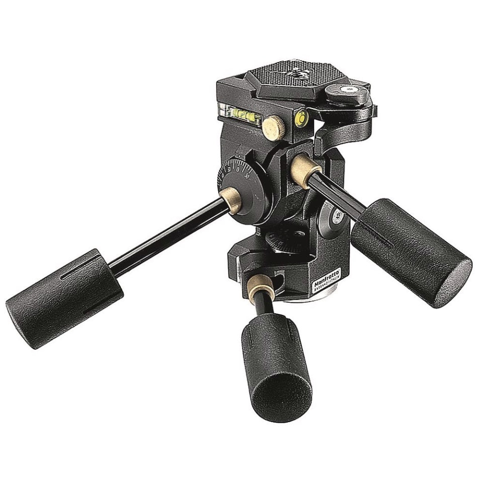 Manfrotto 3d Super Pro 3-way Tripod Head With Safety Catch 229