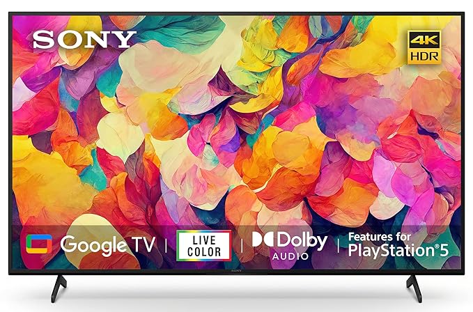 Open Box Unused Sony Bravia 139 cm (55 inches) 4K Ultra HD Smart LED Google TV KD-55X74L Black