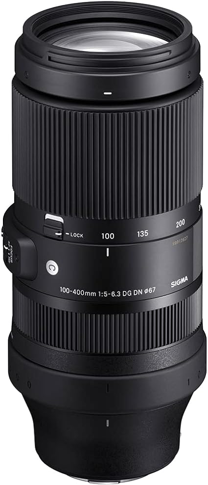 Sigma 750965 100-400mm F5-6.3 DG DN OS Contemporary Full Frame Lens for Sony E Mount Bundle