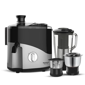 Open Box,Unused Maharaja Whiteline Plastic Odacio Plus 550 Watts Juicer Mixer Grinder With 3 Versatile Jars