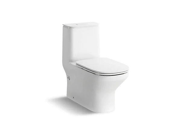Kohler Modern Life One-piece Toilet With Quiet Close Slim Seat Cover in White 77739T-SL-0
