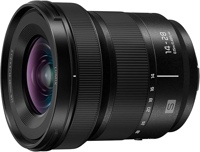 Panasonic Lumix S serires L Mount Camera Lens, S 14-28MM F/ 4.5-5.6