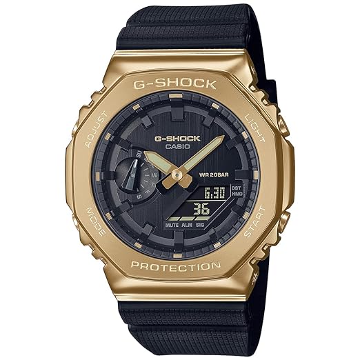 Casio G-Shock Analog-Digital Black Dial Men Watch G1278 GM-2100G-1A9DR