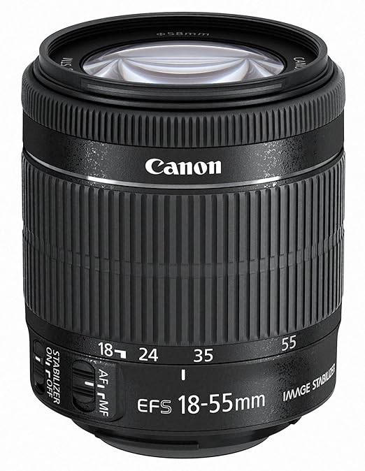 Used Canon EF-S 18-55mm f/3.5-5.6 is STM Lens