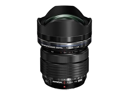 Olympus M.Zuiko Digital ED 7-14mm f/2.8 PRO Lens, Black EZ-M0714 Pro