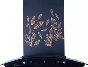 Open Box, Unused Wonderchef Ruby Curve Flora 60 Cm Auto Clean Wall Mounted Chimney