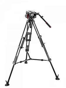 Manfrotto 509HD,545BK 509 Fluid Video Head & 545b Alu Twin Leg Tripod