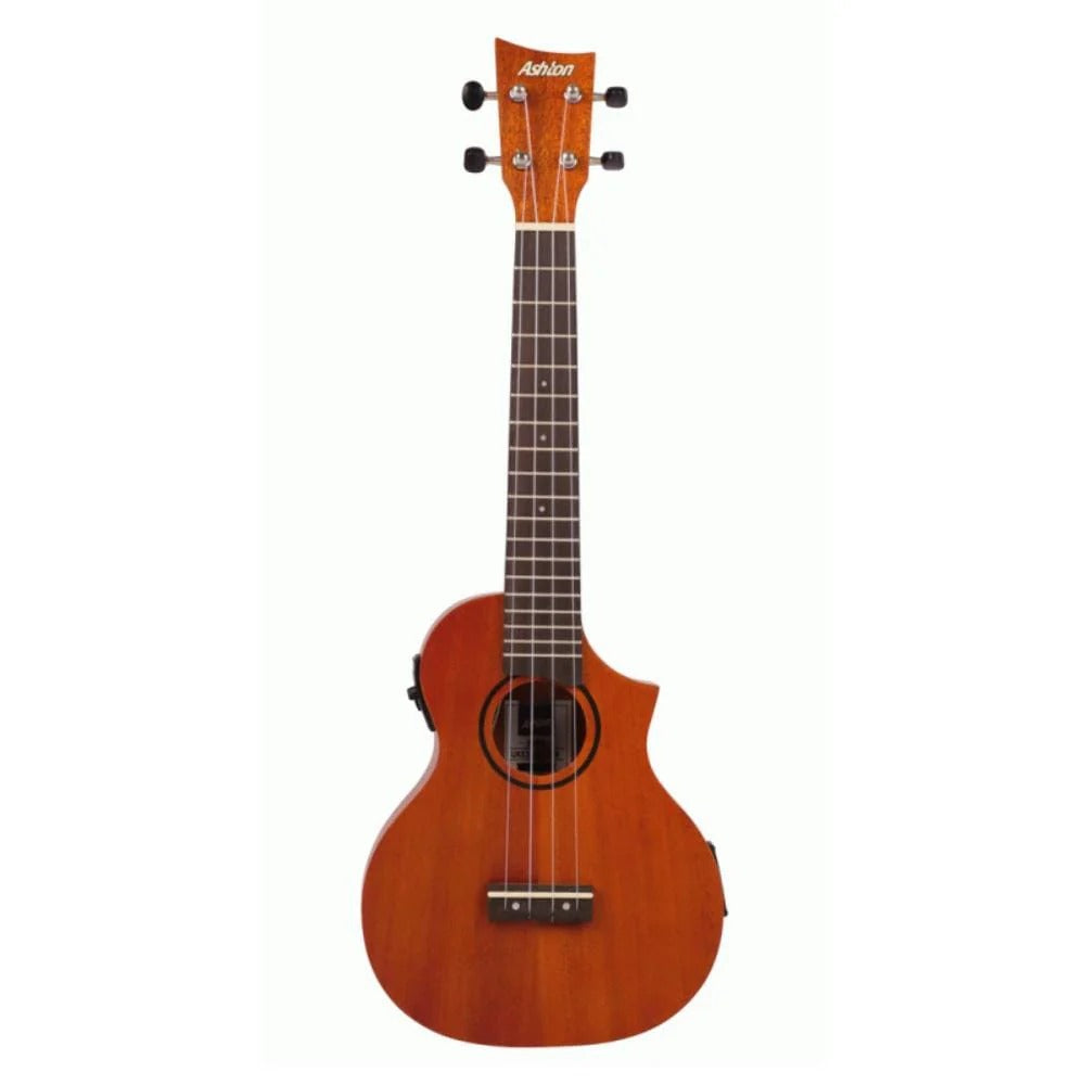 Ashton UKE240EQMH Acoustic Electric Concert Ukulele Mahogany