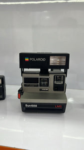 Vintage Polaroid 600 Sun600 LMS Built-in Flash Instant Film Camera