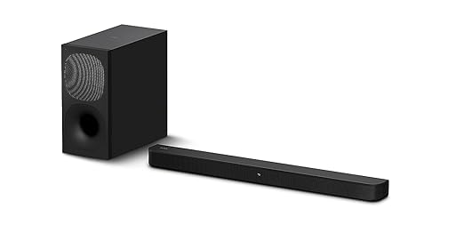 Open Box Unused Sony HT-S400 2.1ch soundbar with Powerful Wireless subwoofer, S-Force PRO Front Surround Sound