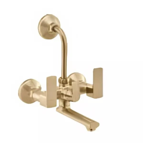 Cera Ruby Multi Lever Wall Mount Wall Mixer Antique Brass for Overhead Shower F1005401BA