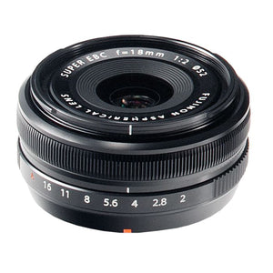 Fujifilm Fujinon XF 18mm F2 R Prime Lens Black