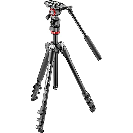 Manfrotto MVKBFR-LIVE Befree Live Fluid Head With Befree Aluminum Tripod System