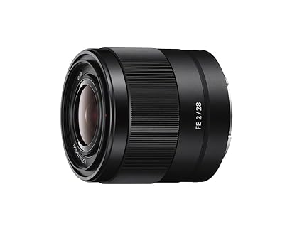 Used Sony SEL28F20 FE 28mm f/2-22 Standard-Prime Lens for Mirrorless Cameras