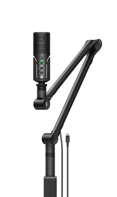 Open Box Unused Sennheiser Profile Streaming Set (With Boom Arm) USB Microphone for Podcasting