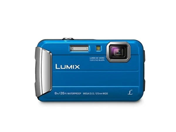 Used Panasonic DMC-TS30A Lumix Active Lifestyle Tough Camera Blue