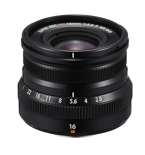 Fujifilm XF16mmF2.8 R WR Black