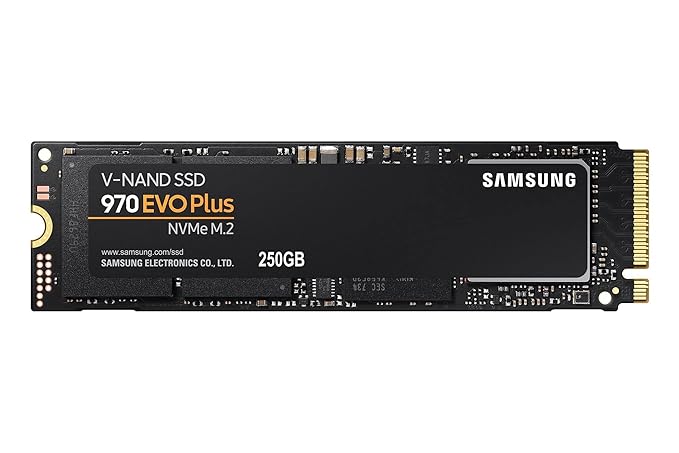 Open Box Unused Samsung 970 EVO Plus 250GB PCIe NVMe M.2 (2280) Internal Solid State Drive (SSD) MZ-V7S250