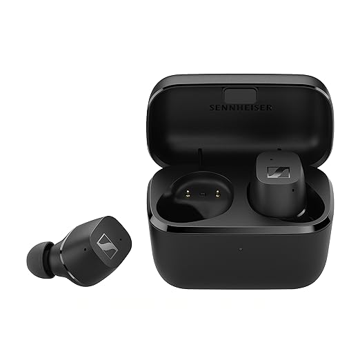 Open Box Unused Sennheiser CX True Wireless in Ear Earbuds Headphone with Mics with Passive Noise Cancellation